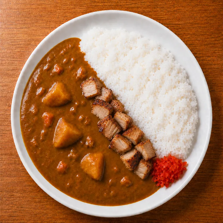 Curry Rice Pork