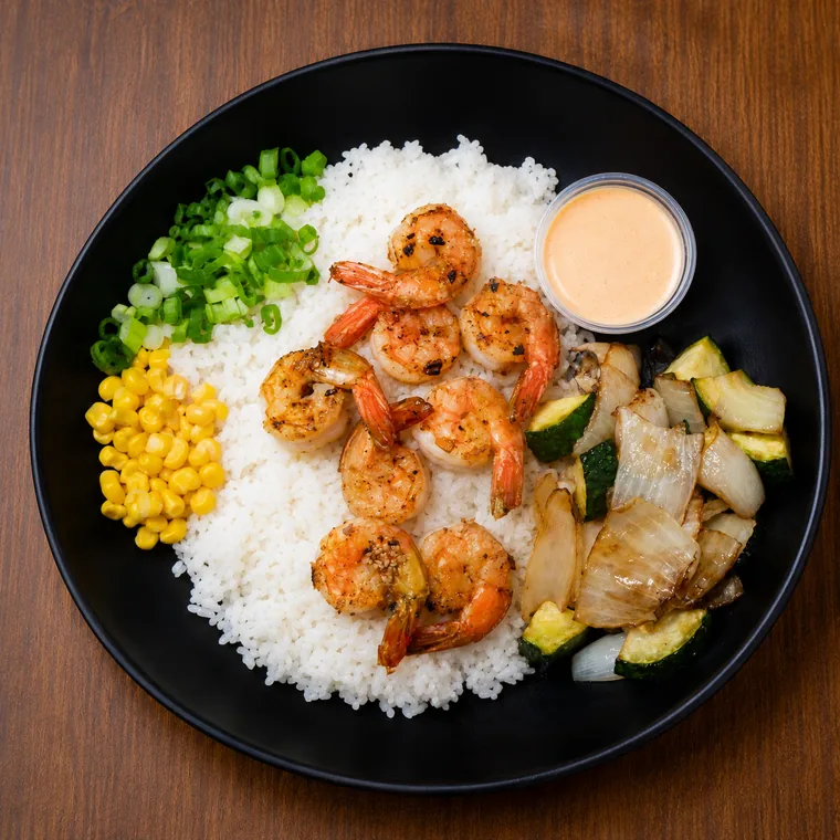Gluten-free Shrimp Plate