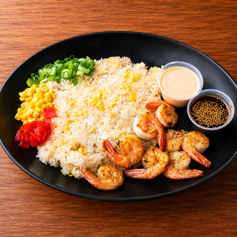 Shrimp Over Rice